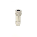M12 female 4pin metal shell shielded connector