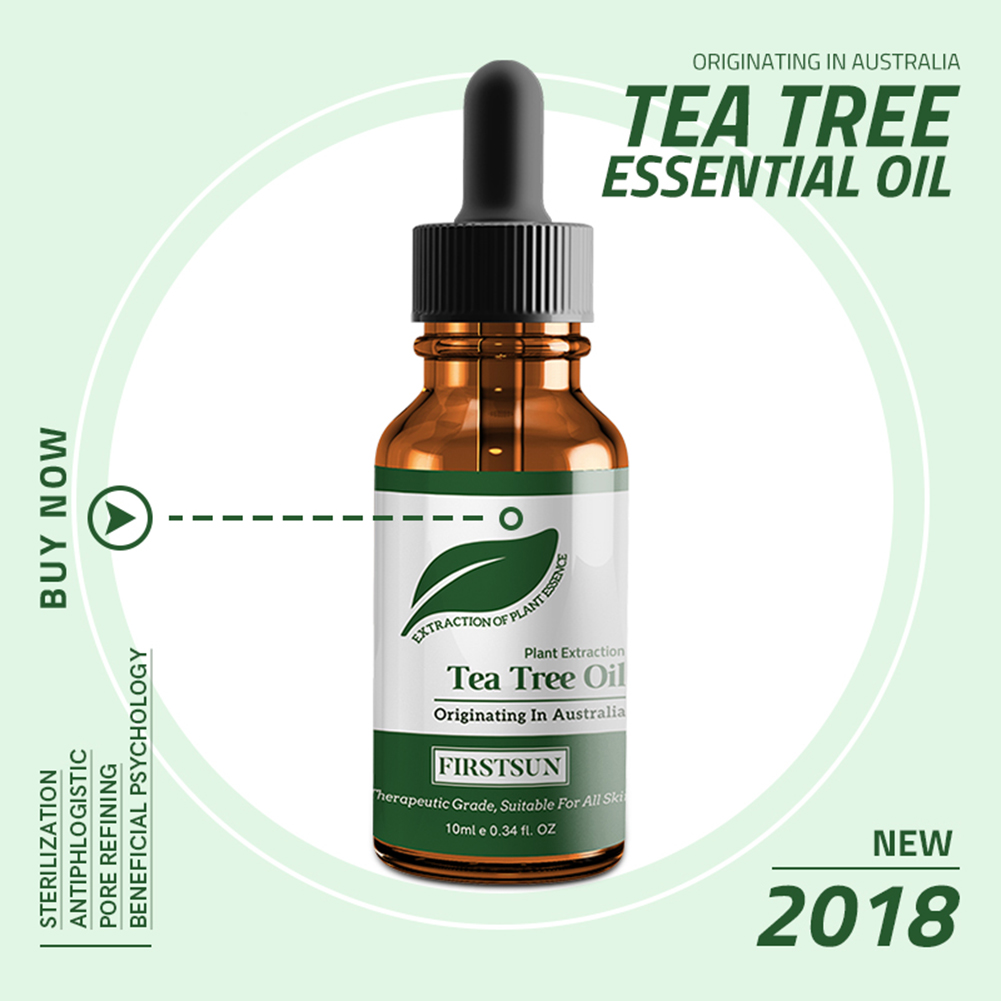 Natural Tea Tree Essential Oil Anti-wrinkle Acne Pores Removal Scars Treatment Anti Scar Spots Skin Care TSLM1