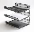 Metal Mesh Office Document Document Rack 3 ระดับ