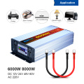 8000W Pure Sine Wave Car Inverter 12V/24V/48V