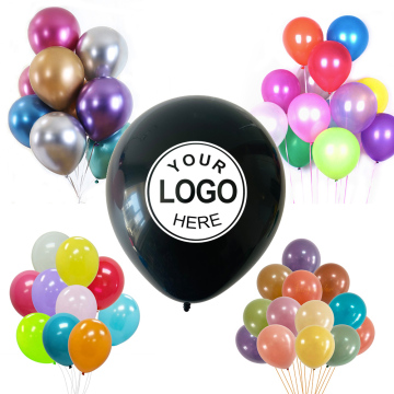 Custom Round Globos Helium Advertising Latex balloons