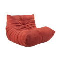 Pomarańczowo-czerwona sofa sofy bez stresu