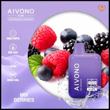 Aivono aim boxx 4000 puffs डिस्पोजेबल vape थोक