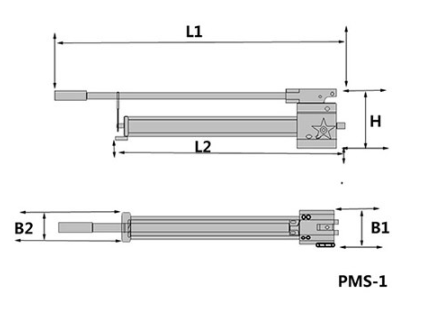 manual hydraulic pump PMS1