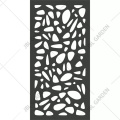 Customized Corten Steel Rusty Metal Decorative Screen