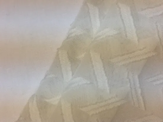 75D Polyester Jacquard chiffon Solid Fabric