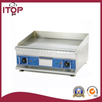 5000w half flat & half grooved all stainless steel electric griddle