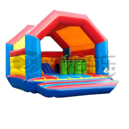 Wholesale jumping bouncer castle inflatable dry slide