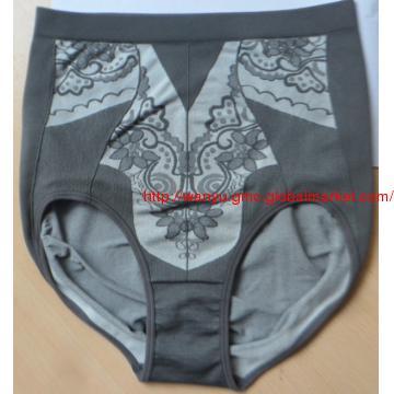 seamless bamboo charcoal fiber jacquard brief