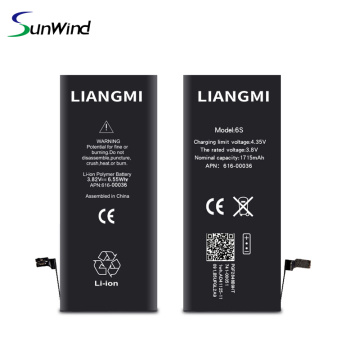 Replacement smart phone Apple Iphone 6S battery