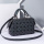 Custom PU leather geometric pillow bag luminous handbags