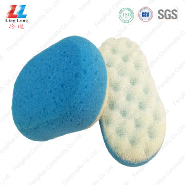 Seaweed gradient color bath sponge