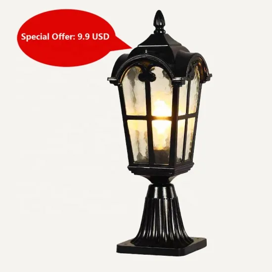 Waterproof IP65 Pillar Light for Courtyard and Outdoor Landscape