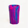 Пользовательский логотип Wine Glass Silicone Prink Cup