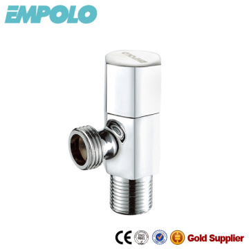 Brass Chrome Angle Radiator Valve For Toilet Accessories JF110
