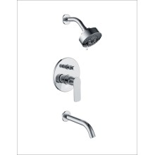 New style concealed shower mixer with diverter