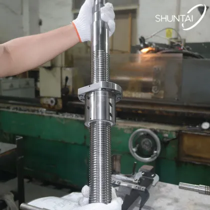 C5 Precision 8mm 10mm 16mm Ball Screw 0802 CNC Lead Screw 600mm Ball Screw 1605 CNC Ball Recirculation Screw