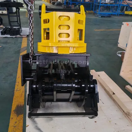 YTCT Hydraulic Log Grapple 360 Degree Rotary Grapples for Excavator