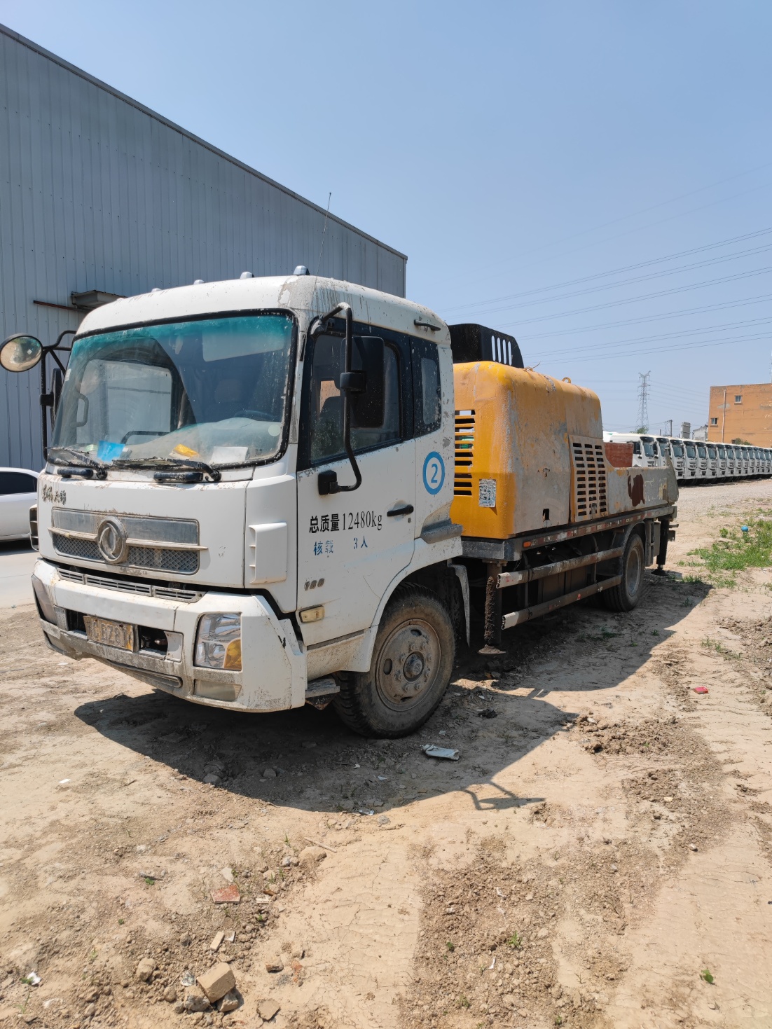 XCMG Used Truck Mounted Concrete Pump Truck