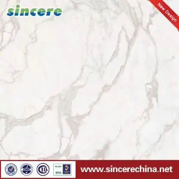 White Sparkle Floor Tiles