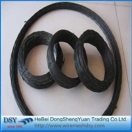 construction using black annealed steel iron wire