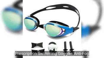 Anti-fog goggles for nearsighted swimming