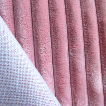 Corduroy Fabric L Shape Sofa Cover Fabric