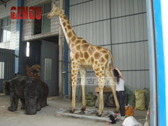 Real Size Robotic Animal Model---Giraffe