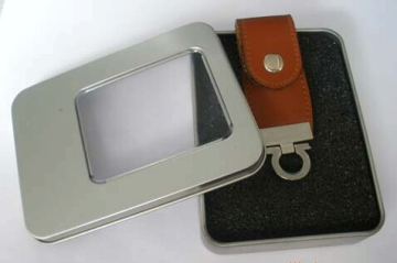 Promtional Gift Leather USB Disk in Really Capacity