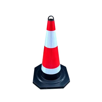 Rubber Road Cone with Lifting Ring - Traffic Warning Products