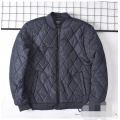 Men's Padded Jacket With Quilting And Rib