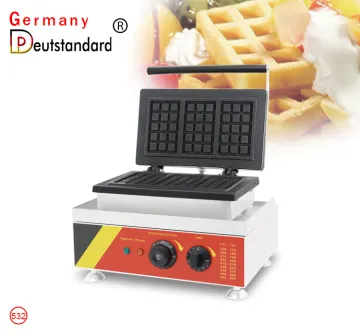 Commercial Waffle Maker NonStick Belgian Waffle Baker