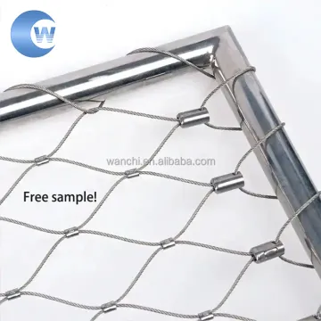 Stainless Steel Wire Rope Mesh Railing Filling Net