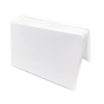 Offset silk digital printing inkjet id card