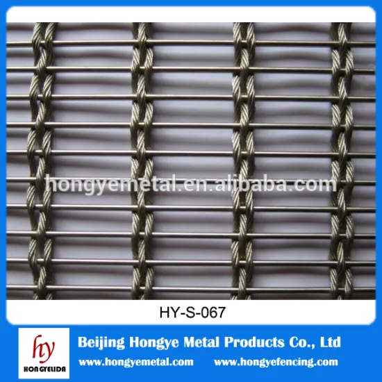 Exhibition Flexible Metal Mesh Fabric