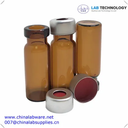 1/2 Dram Crimp headsapce vials with Aluminum cap