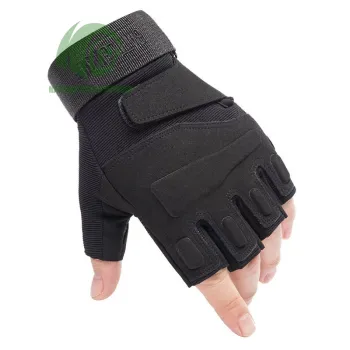 KANGO Factory Tactical Fingerless Gloves for Outdoor Activities