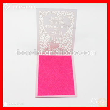 hot sale die cut wedding favors cards wholesale