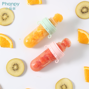 Dernier produit Fournitures d&#39;alimentation de sucette de fruits en silicone pour bébé