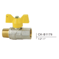 Brass gas valve CK-B1179 1/2"-1"