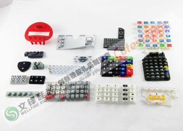 Oem 5 Standard Color Silicone Rubber Keypad Suitable For Remote Control