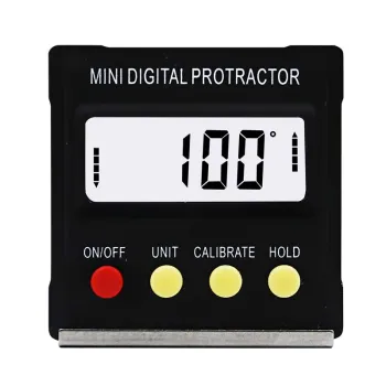 360 Degree Mini Digital Protractor Inclinometer with Magnetic Base