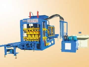GUANGZHOU QT6-15B digital control system brick making machine , products having a high density