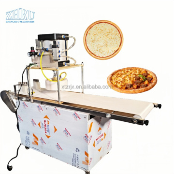 2024 Automatische Pizza -Pressemaschine für gefrorene gefrorene Pizza -Linie in Industrie
