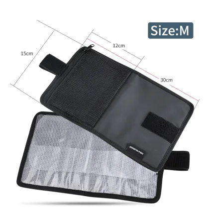 Jiggingpro S M Tackle Fishing Bag Cloth Metal Slow Jig Fishing Lure Carry Bag Fishing Bags for Wholesale