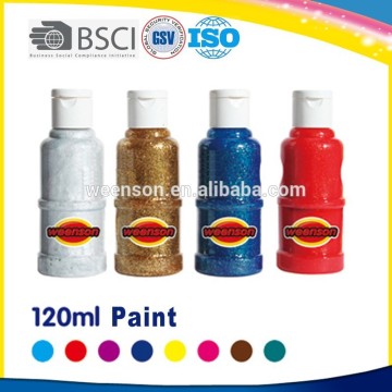 Non-toxic colorful acrylic paint and artistic acrylic paint