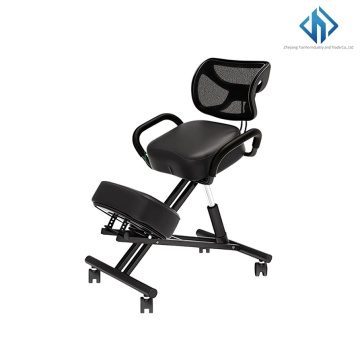 Ergonomic Kneeling Chair with Footrest for Indoor Use