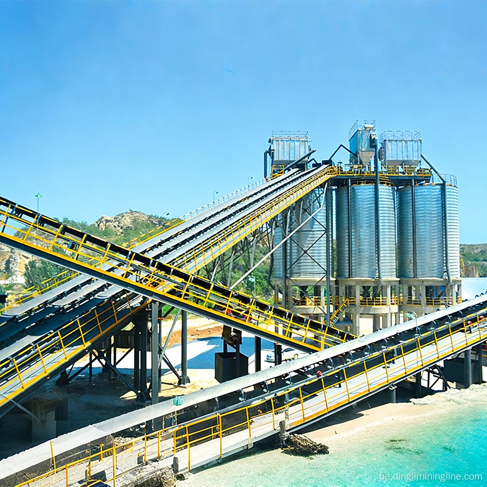 Аўтаматычнае высокаэфектыўнае абсталяванне для драбнення камянёў