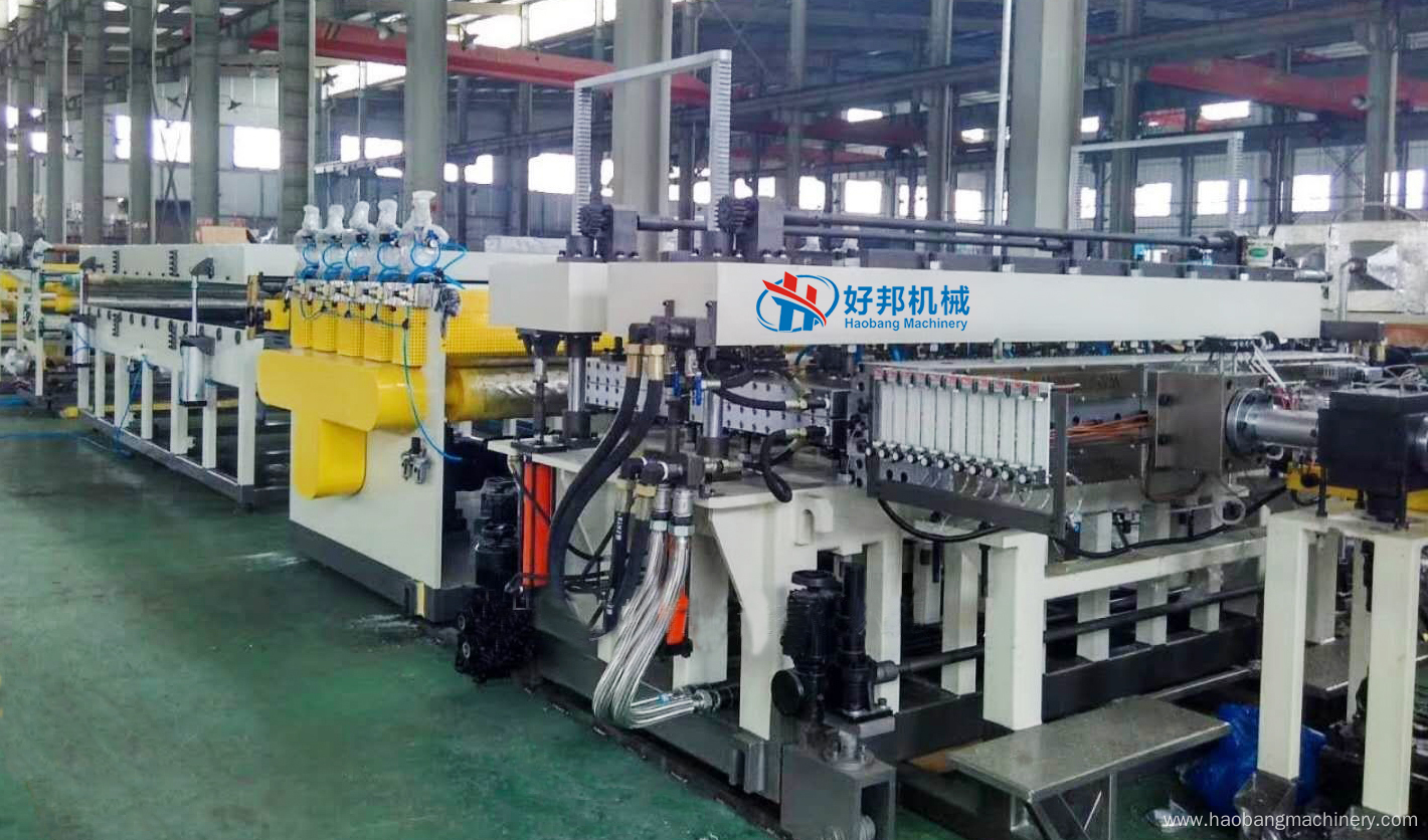 PP Hollow Sheet Extrusion Machine