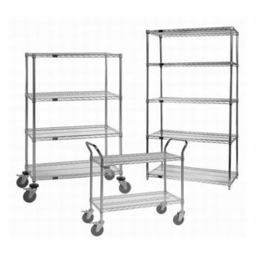 Display Shelves with Castors and Trolley